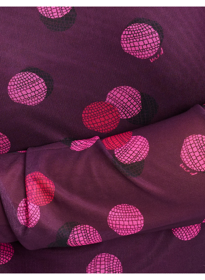 TURTLENECK Romi Mesh Disco Dots Pom Amsterdam