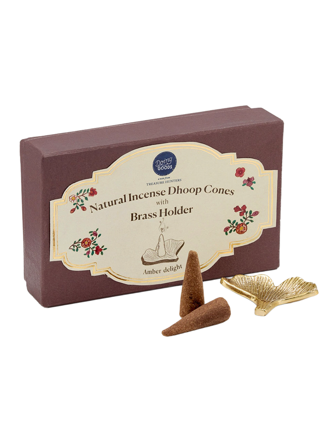 Incense Cones Giftset Amber Doing Goods