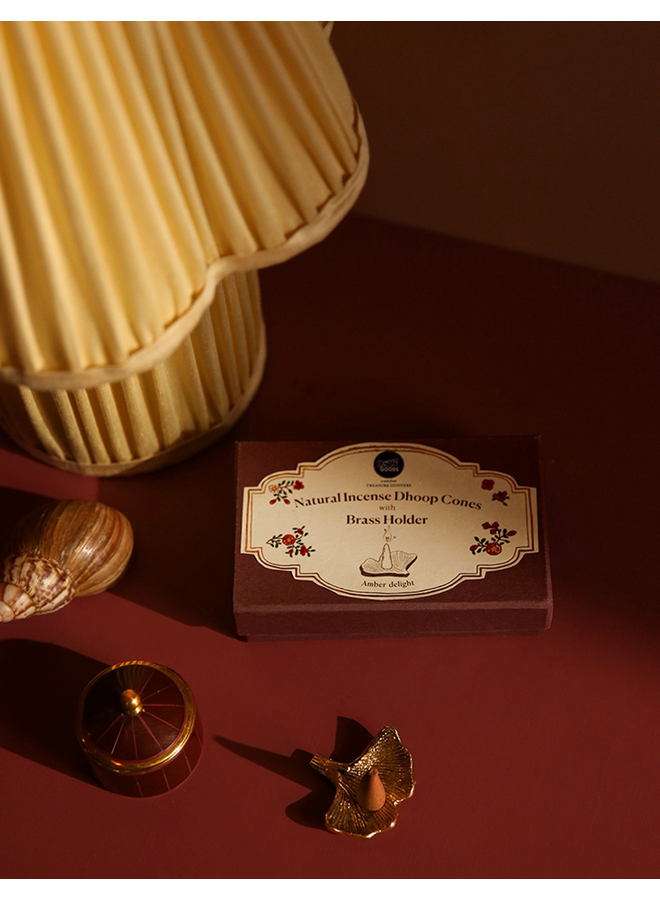 Incense Cones Giftset Amber Doing Goods