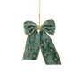 Beaded Verdant Luxe Bow Ornament Anna+Nina