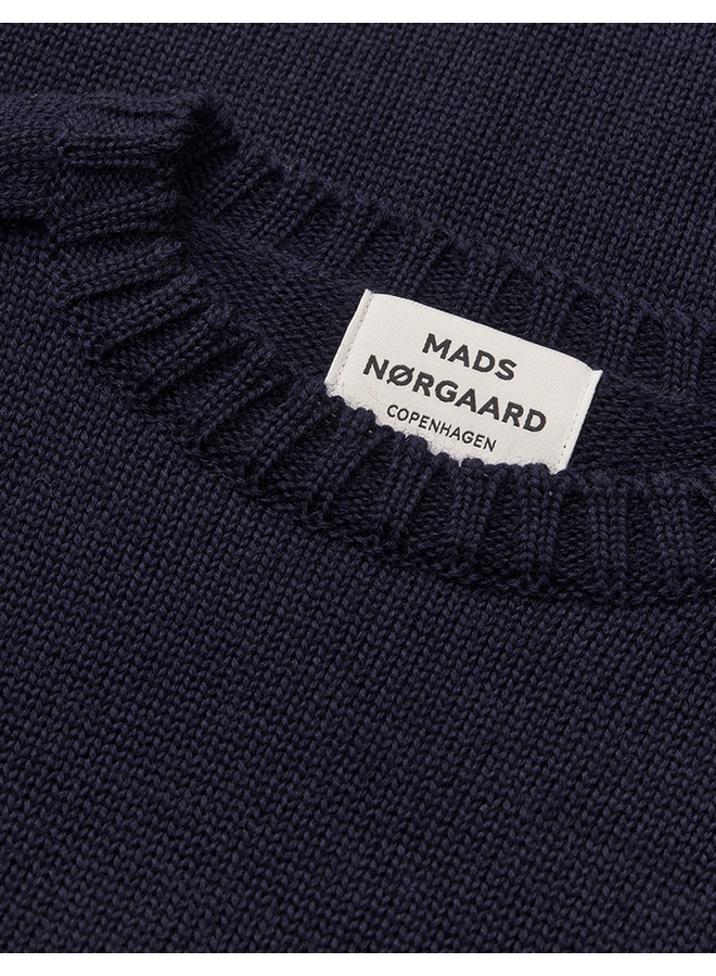 Wool Karoline Sweater Wool Sky Captain Mads Norgaard