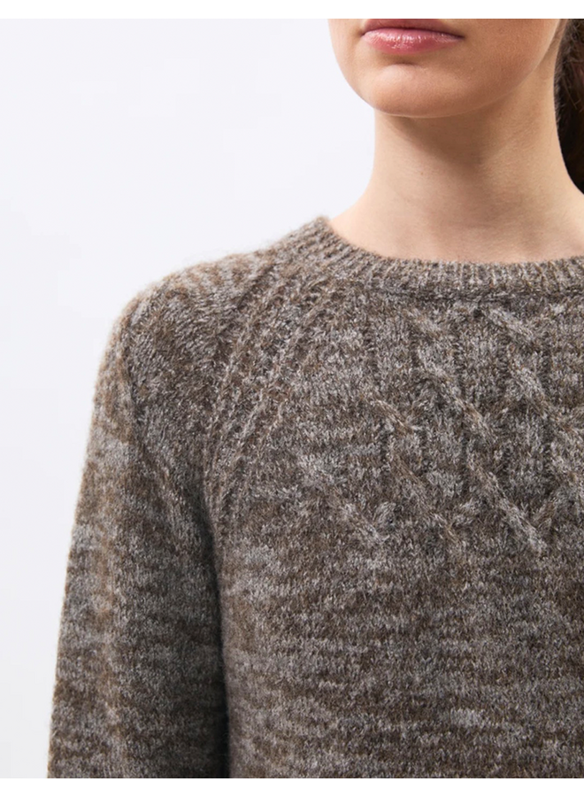 HM-PU- MENARA TAUPE/GRIS CHINE Humility