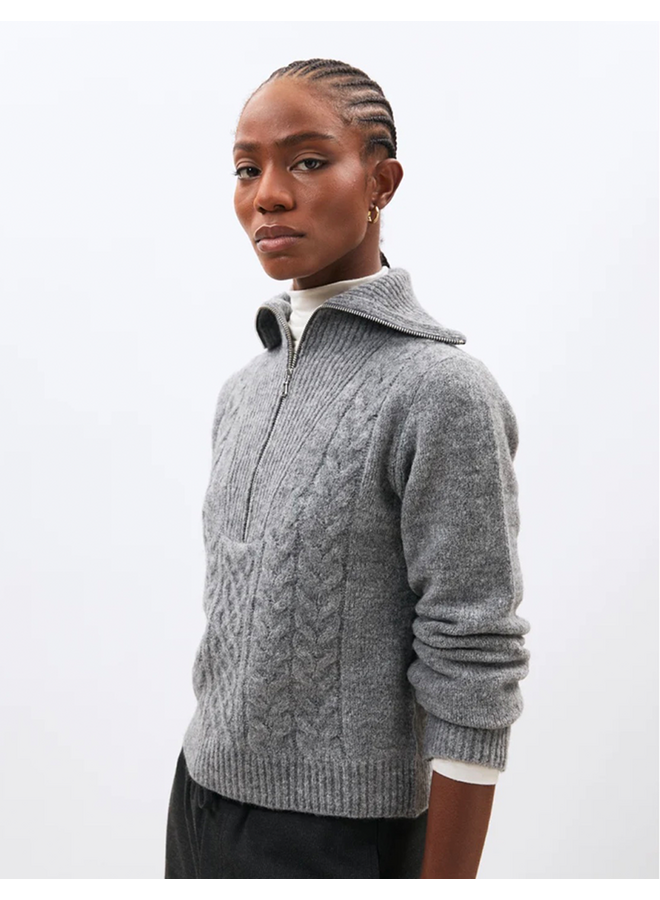 HM-PU-MEAVA GRIS CHINE Pullover Humility