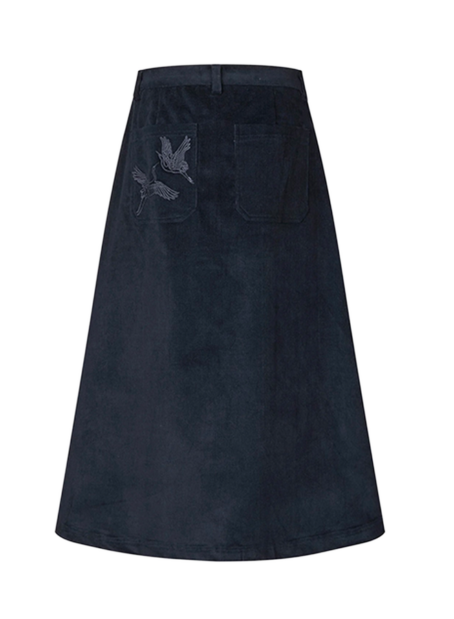 UnaLL Maxi Skirt Dark Blue Lolly's Laundry