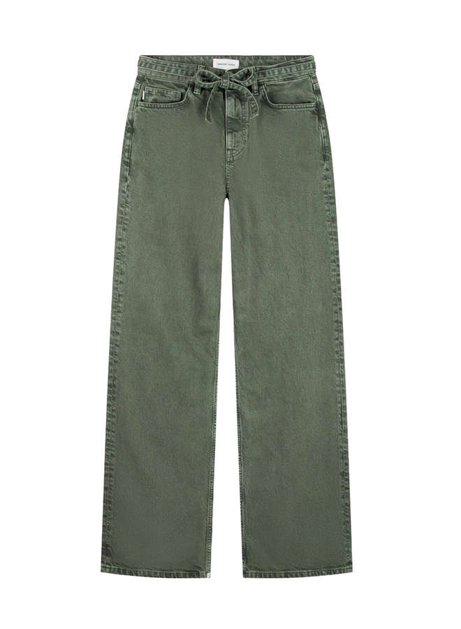 Zoe Boyfriend Jeans Scarab Green Fabienne Chapot
