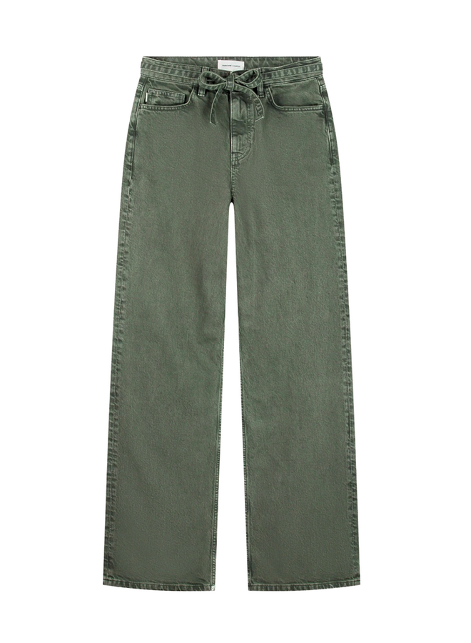Zoe Boyfriend Jeans Scarab Green Fabienne Chapot