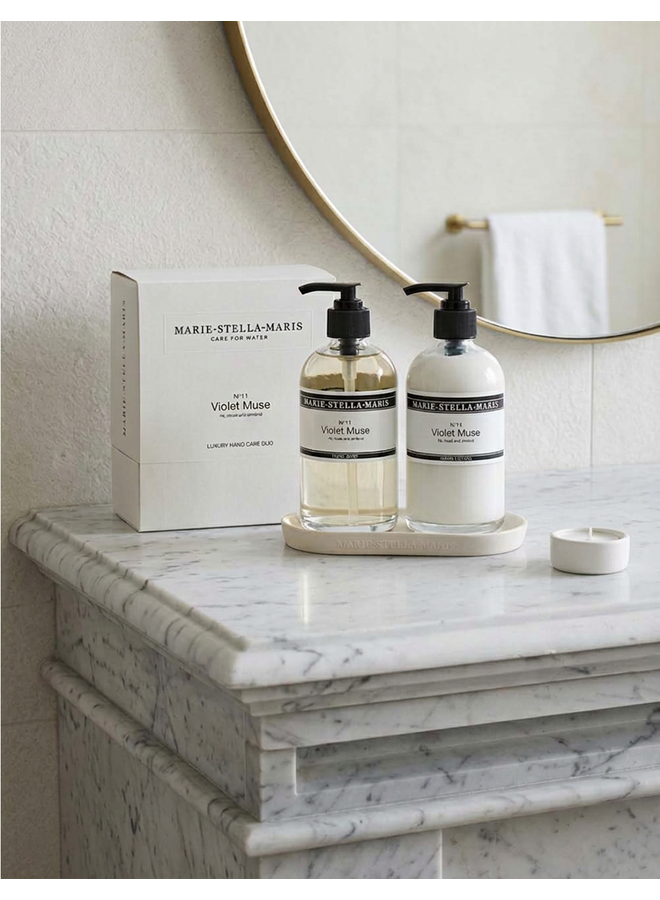 Luxury Hand Care Duo Violet Muse Marie-Stella-Maris