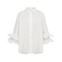 HalenCC Flare Shirt White Co'Couture
