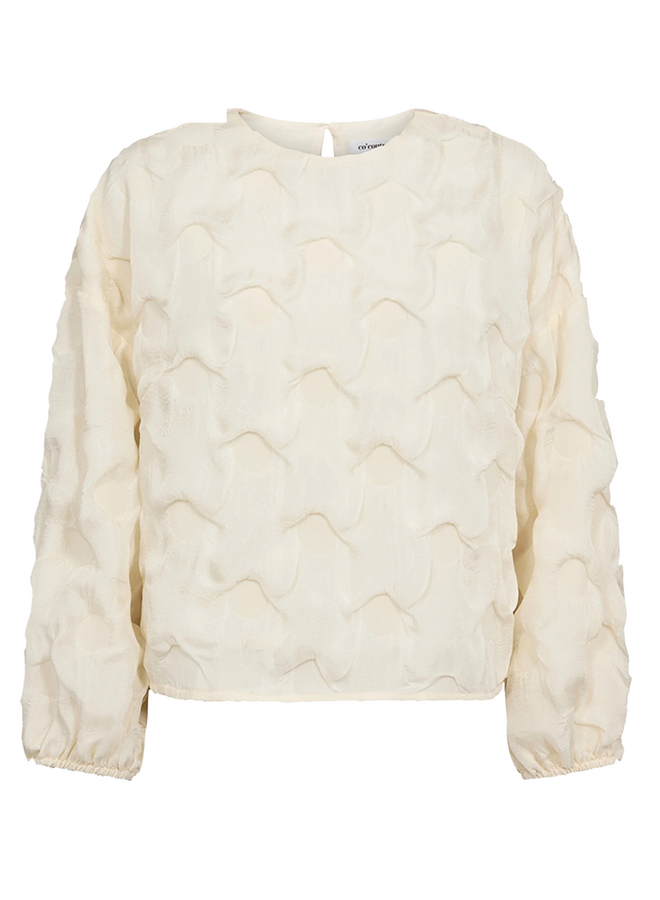 FeronCC Structure Blouse Off-White Co'Couture