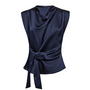 SafiraCC Pleat Navy Co'Couture