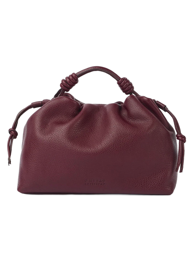 Kiki Midi Dark Cherry Soft Grain Leather O My Bag