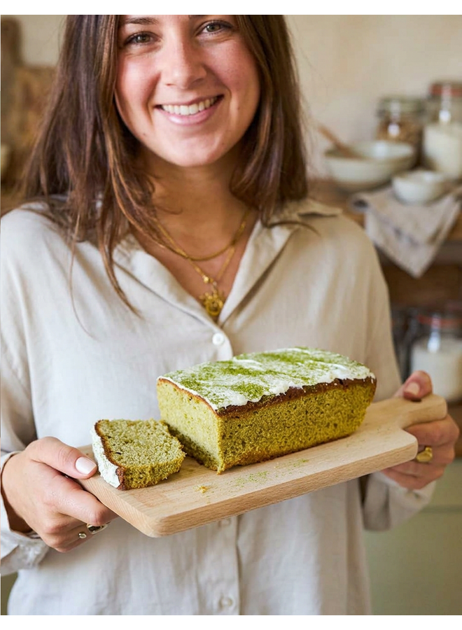 Pineut Cake jar  Matcha Cake