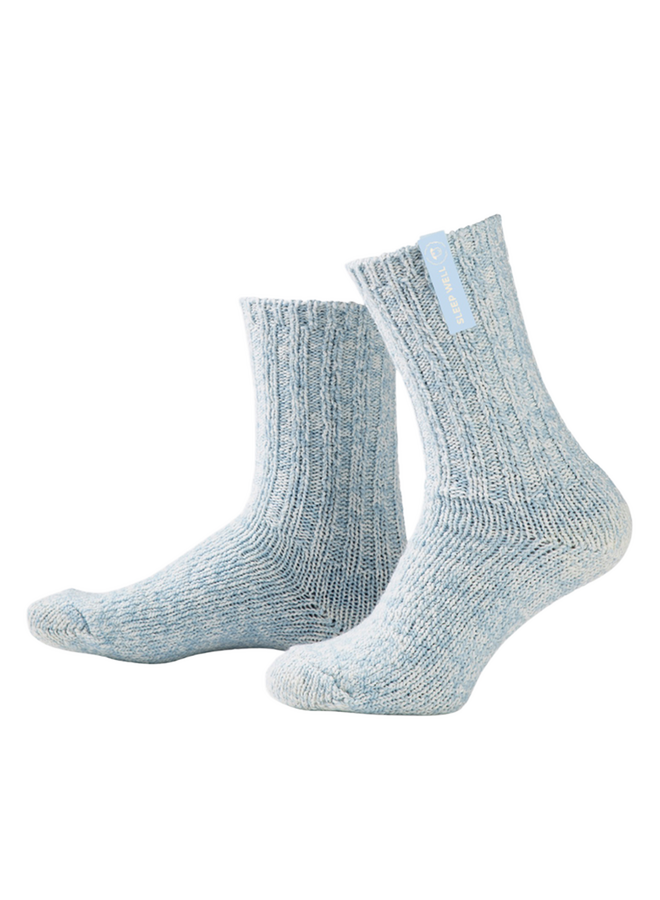 SleepWell Light Blue Wol  Double Blue SOXS