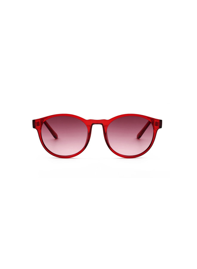 Marvin Sunglasses - Red Transparent