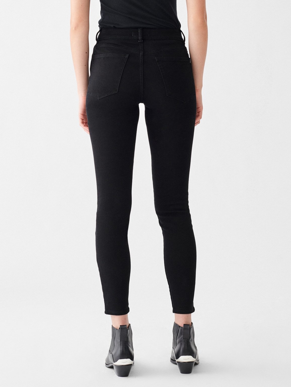 Florence Mid Rise Ankle Skinny - Doodie Stark