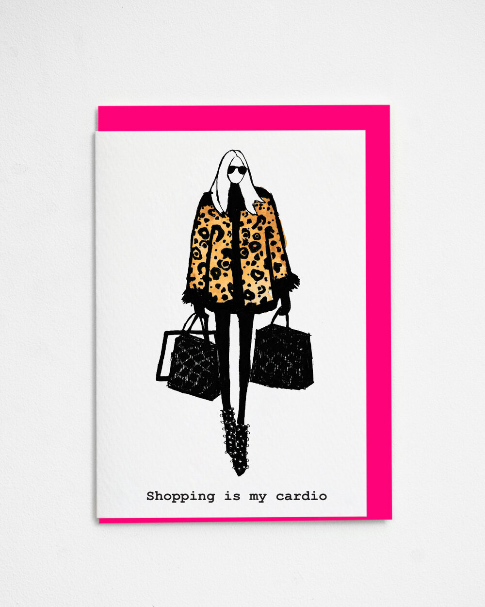 Shopping Is My Cardio Doodie Stark Doodie Stark