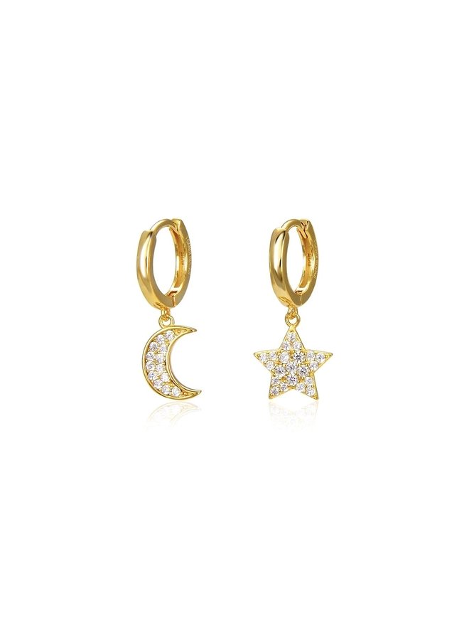 E8015 Fairytale Earrings - Gold