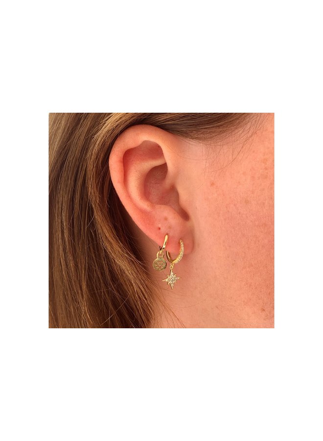 Cohan Hoop Earrings - Gold