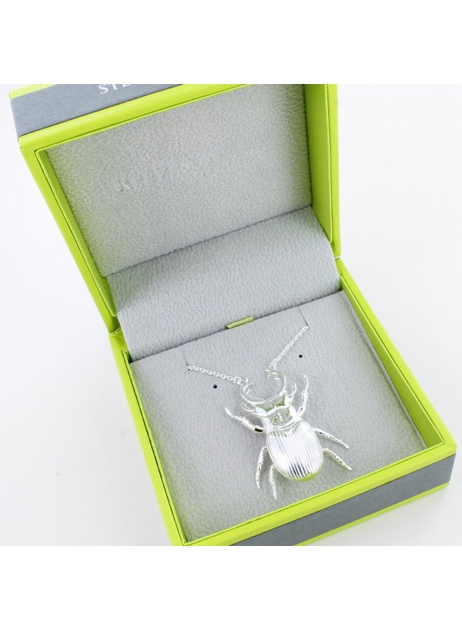 BB220 Stag Beetle Necklace