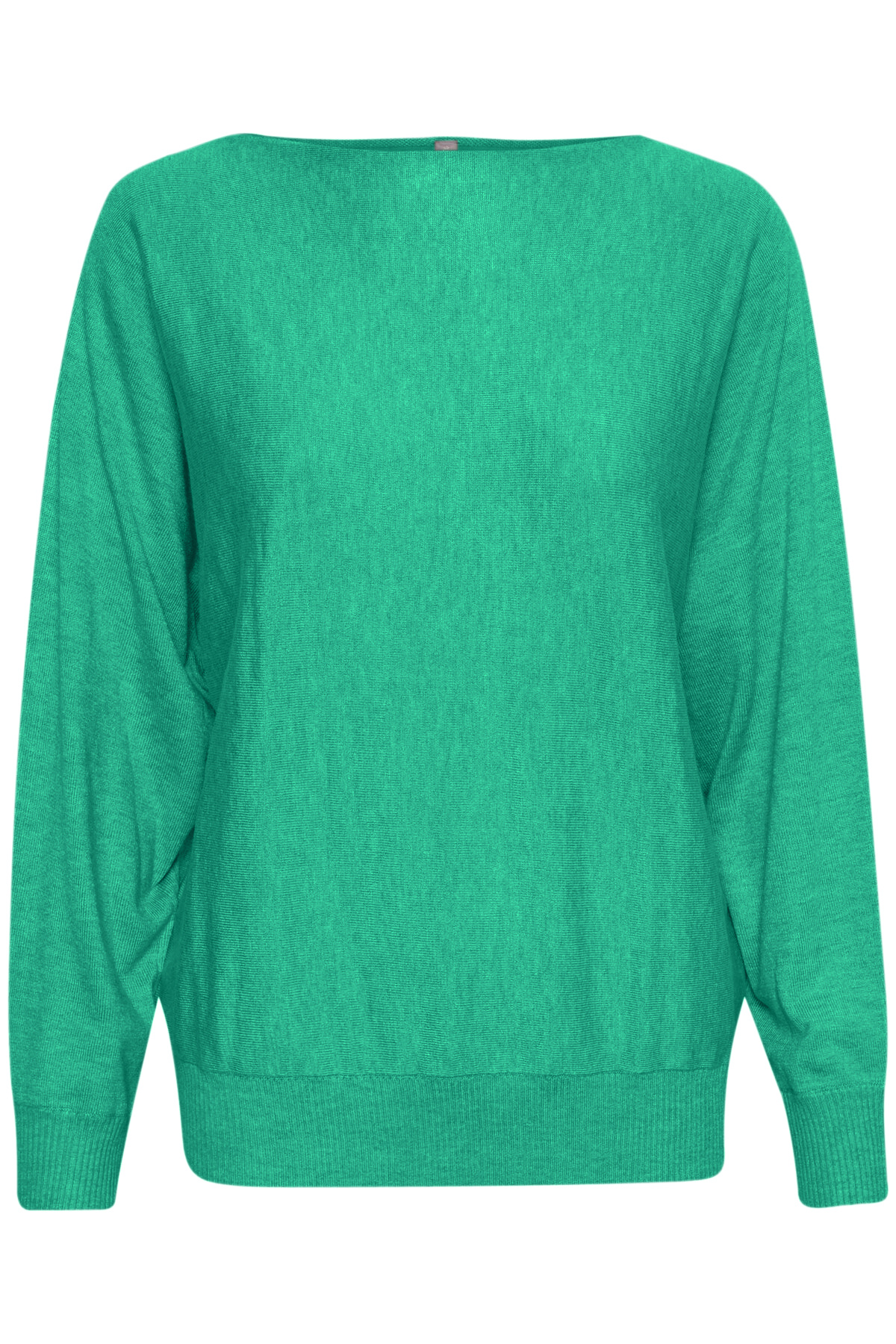 green batwing jumper