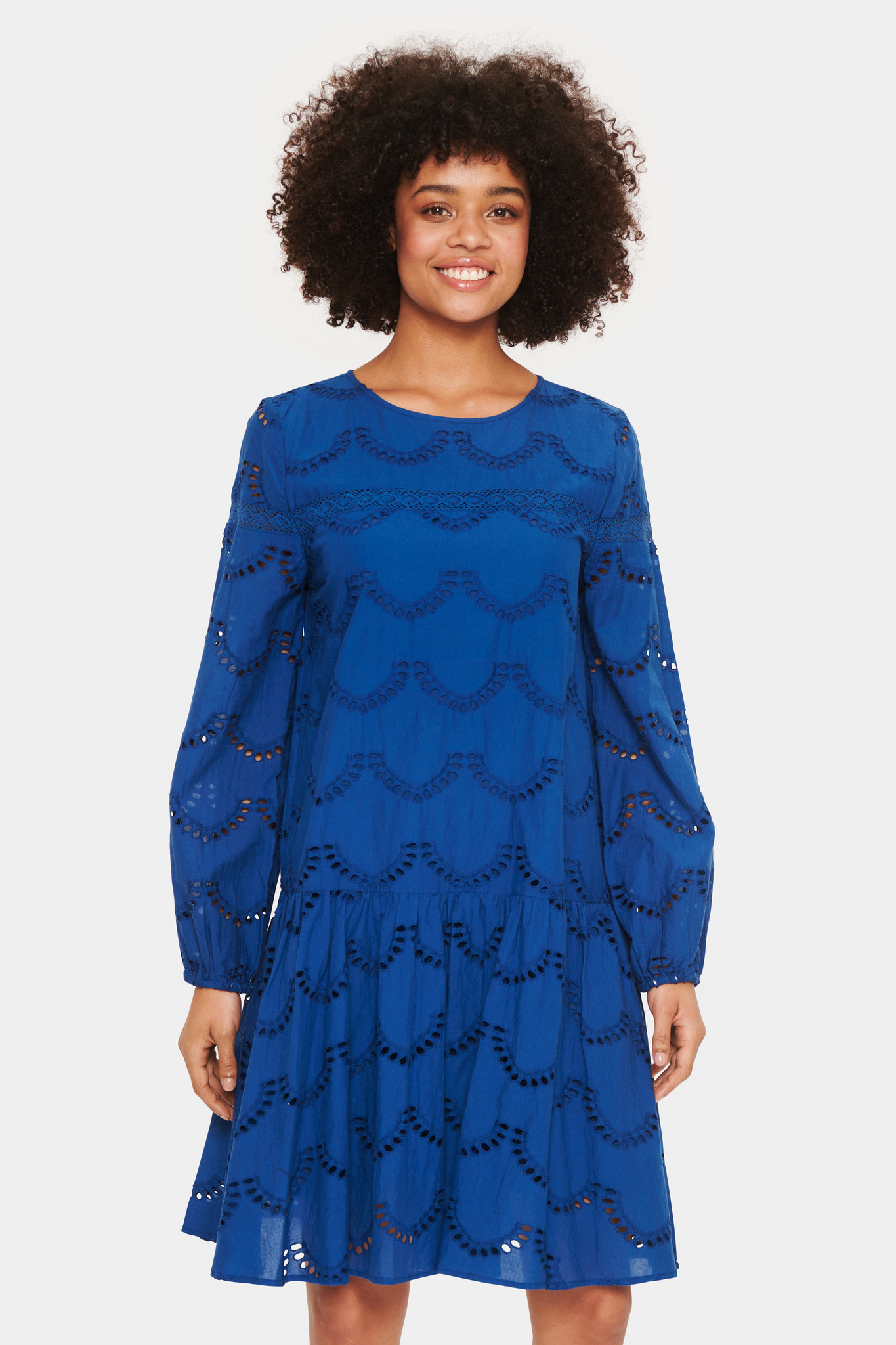 Nadeen Dress Medieval Blue Doodie Stark Doodie Stark