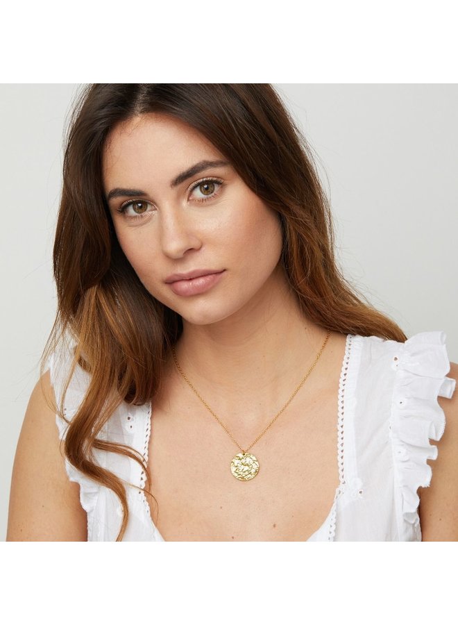 Harmonia Short Coin Necklace - Gold