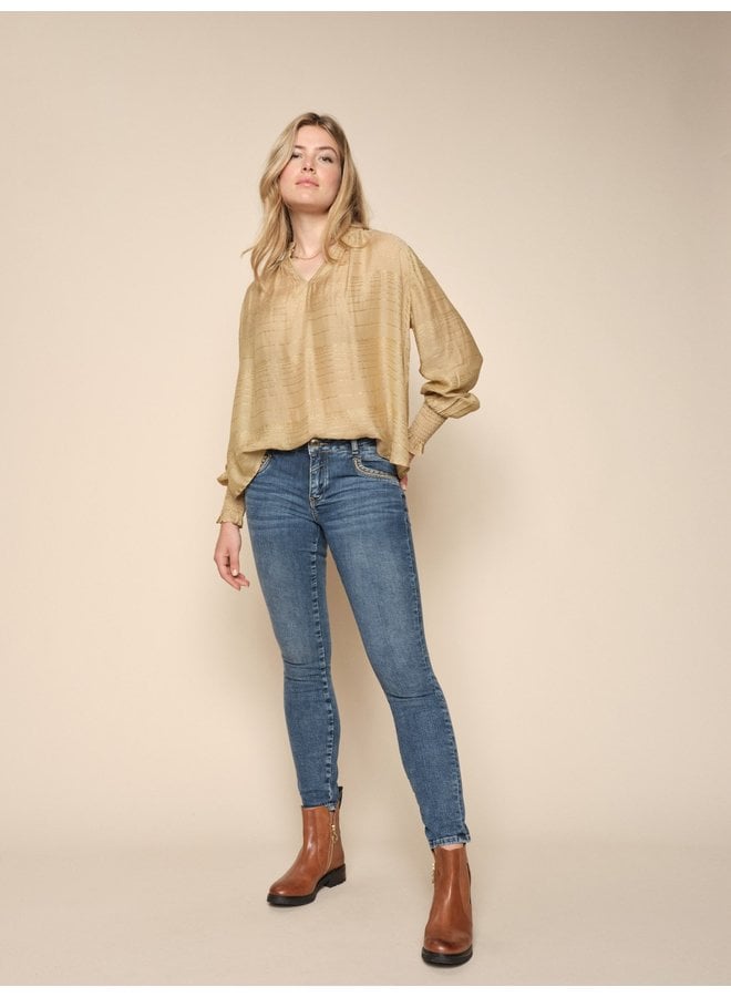 Naomi Glow Jeans - Blue