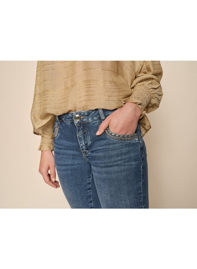 Naomi Glow Jeans - Blue