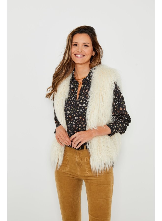 Vivian Gilet - Ecru | Doodie Stark 