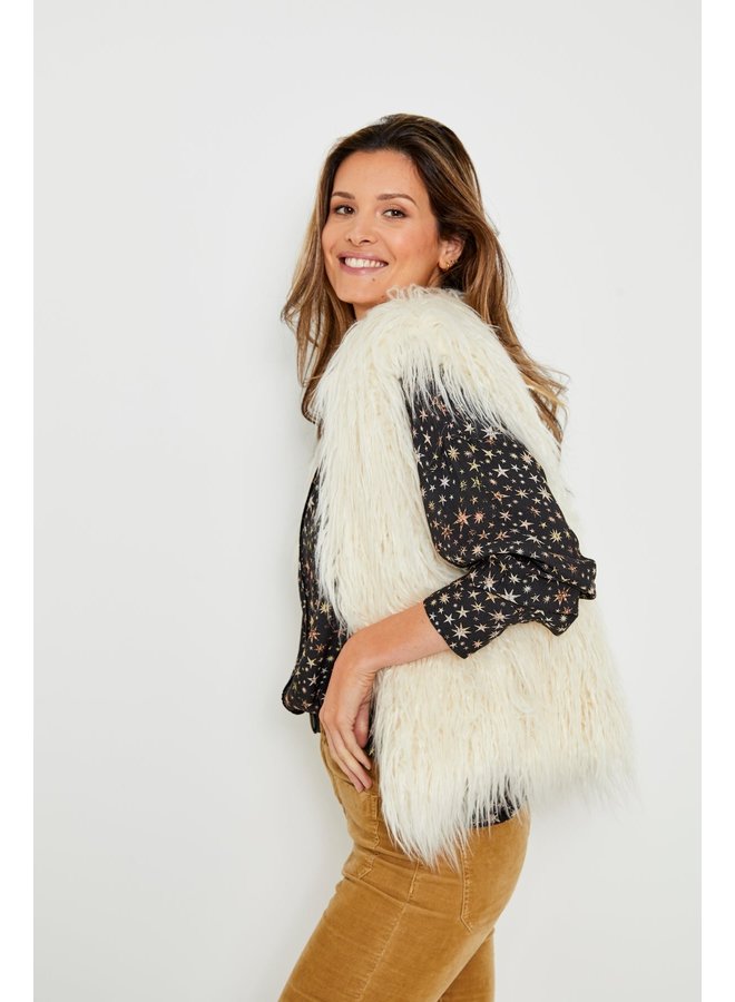 Vivian Gilet - Ecru | Doodie Stark 