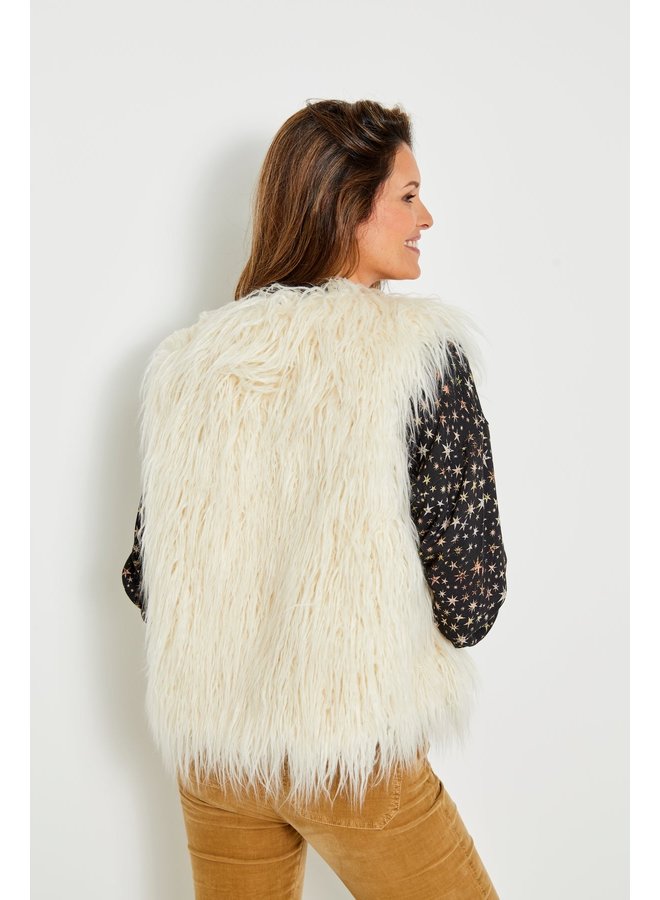 Vivian Gilet - Ecru | Doodie Stark 