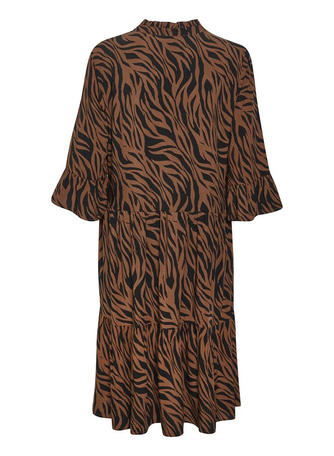 Eda Dress - Black B. Zebra