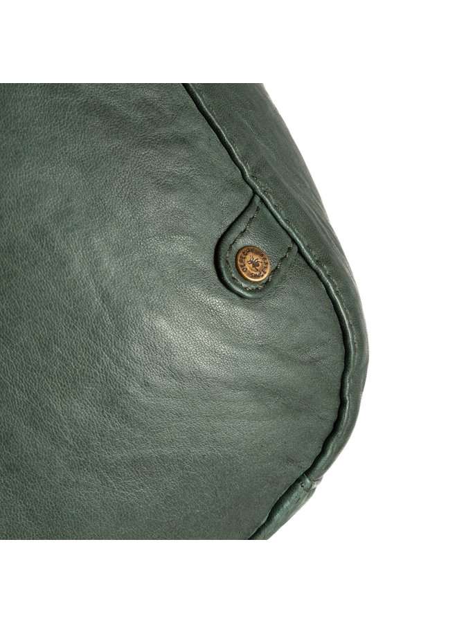 Medium Shoulder Bag - Dark Green