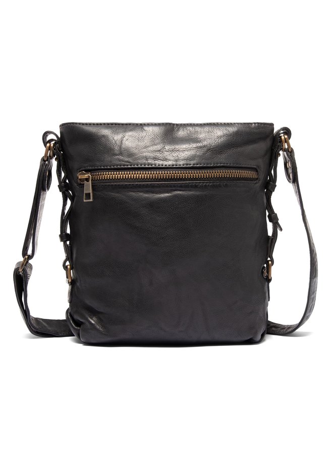 Hermès Togo Sac A Depeche 27 Black Leather Pony-style calfskin ref.1101554  - Joli Closet