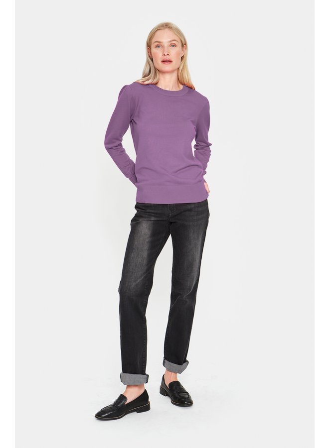 Mila Pullover - Diffused Orchid