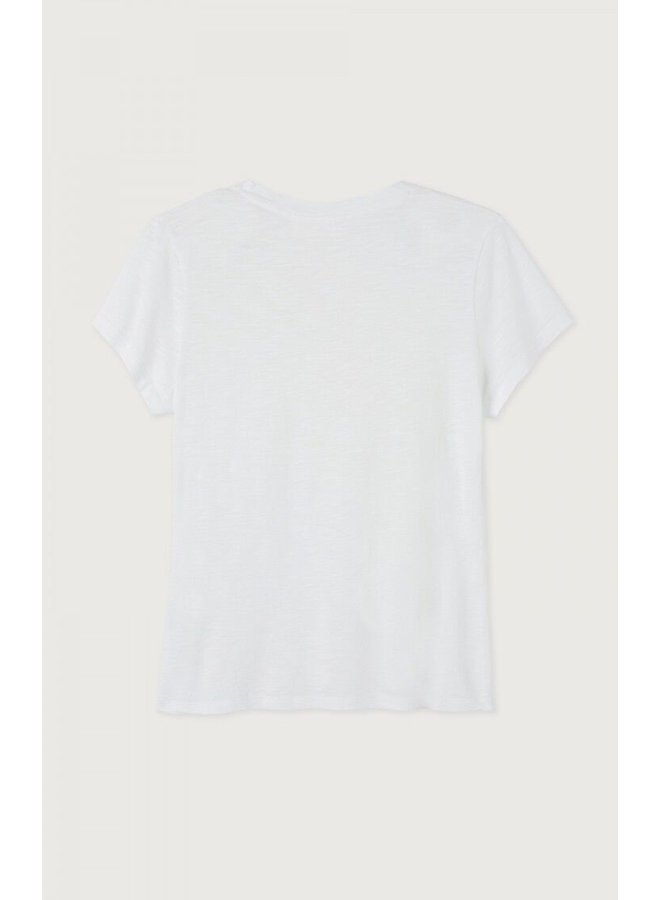 Jacksonville SS Scoop Neck Tee - White