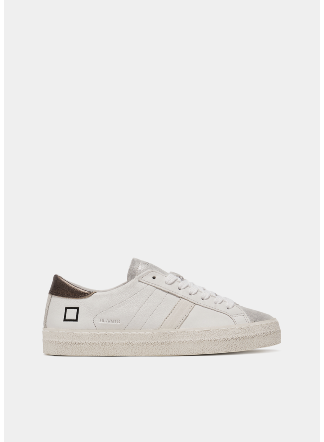 Hill Low Vintage Calf - White/Bronze