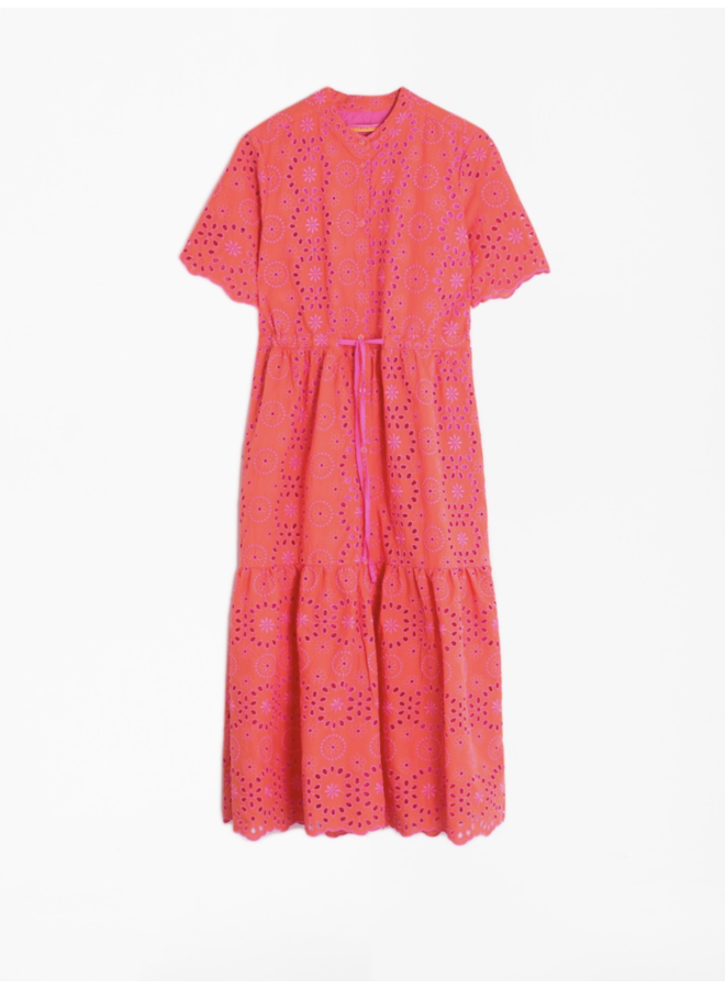 Aroa Dress - Sangalo Orange/Pink