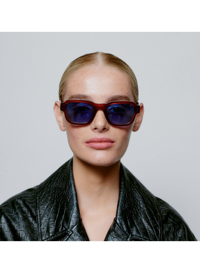 Halo Sunglasses - Brown Transparent