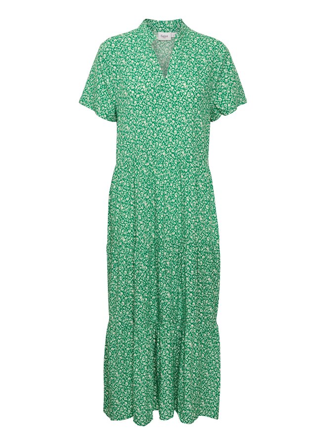 Eda SS Maxi Dress - Jelly Bean Ditsy Floral