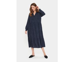 Eda Maxi Dress - Doodie Stark Doodie - Zig Zebra Stark | Ombre Blue