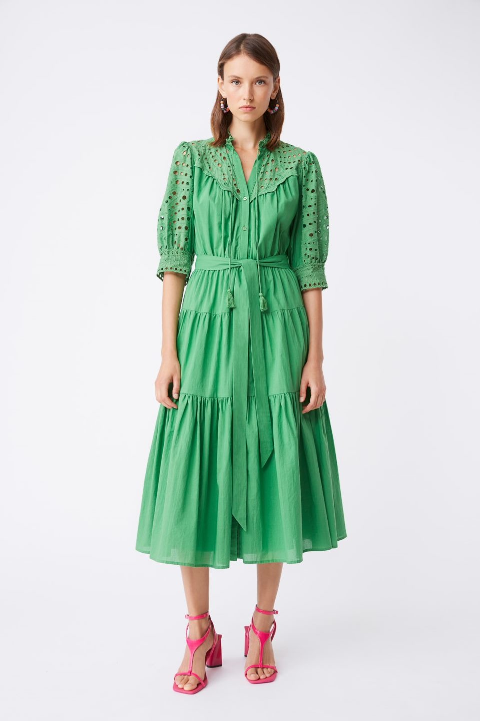 Cora Dress Green