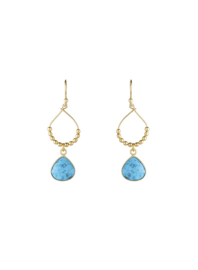 Bay Reef Earrings - Tuquoise