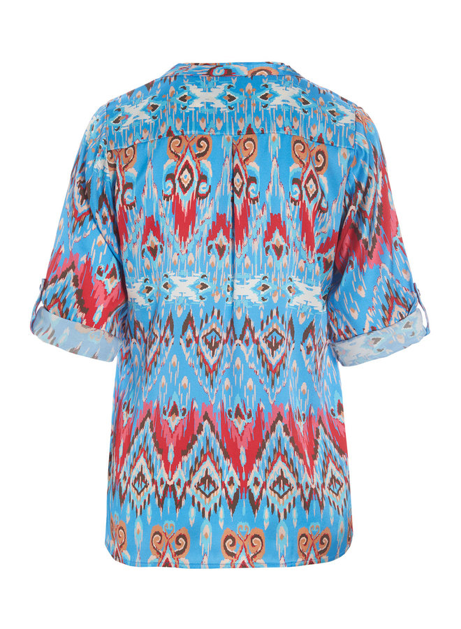 Blair Blouse - Ikat Malibu