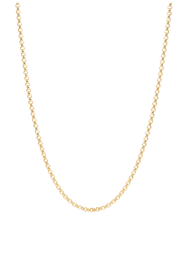60cm Gold Belcher Chain