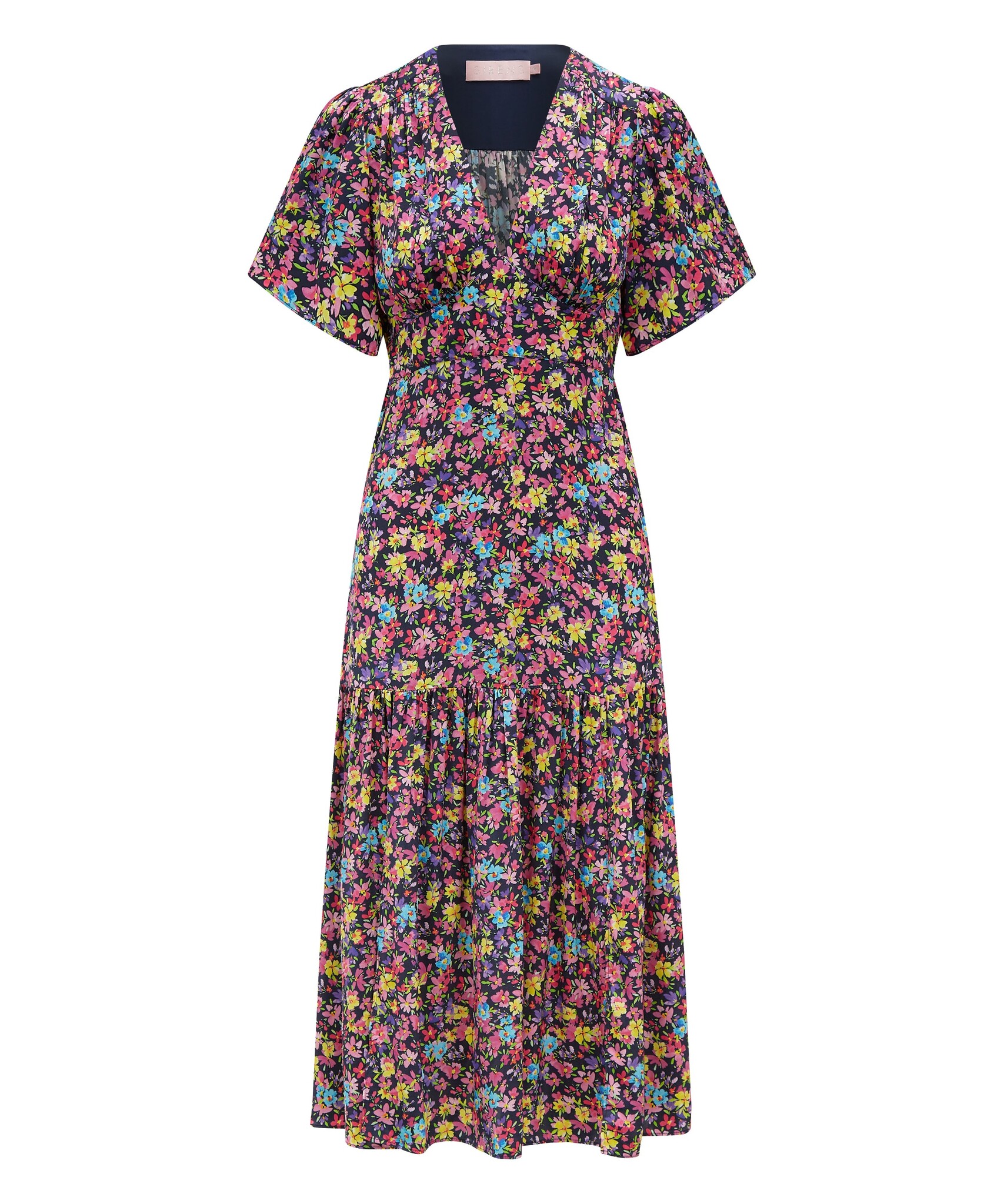 Imelda Dress - Navy Ditsy Floral | Doodie Stark - Doodie Stark