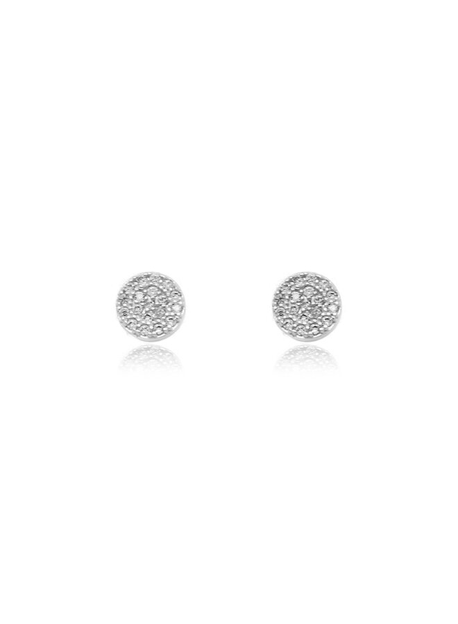 Ranaut Stud Earrings - Silver