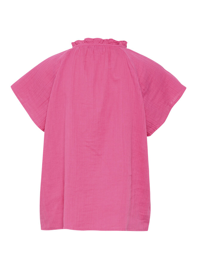 Ves Blouse - Fuchsia Fedora