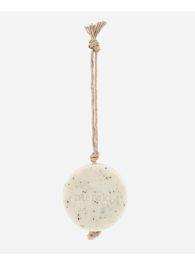 Sesame Scrub Soap on a Rope