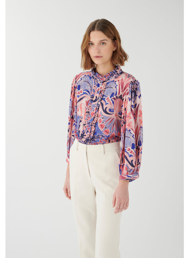 Myrla Blouse - Palazzo Sapphire